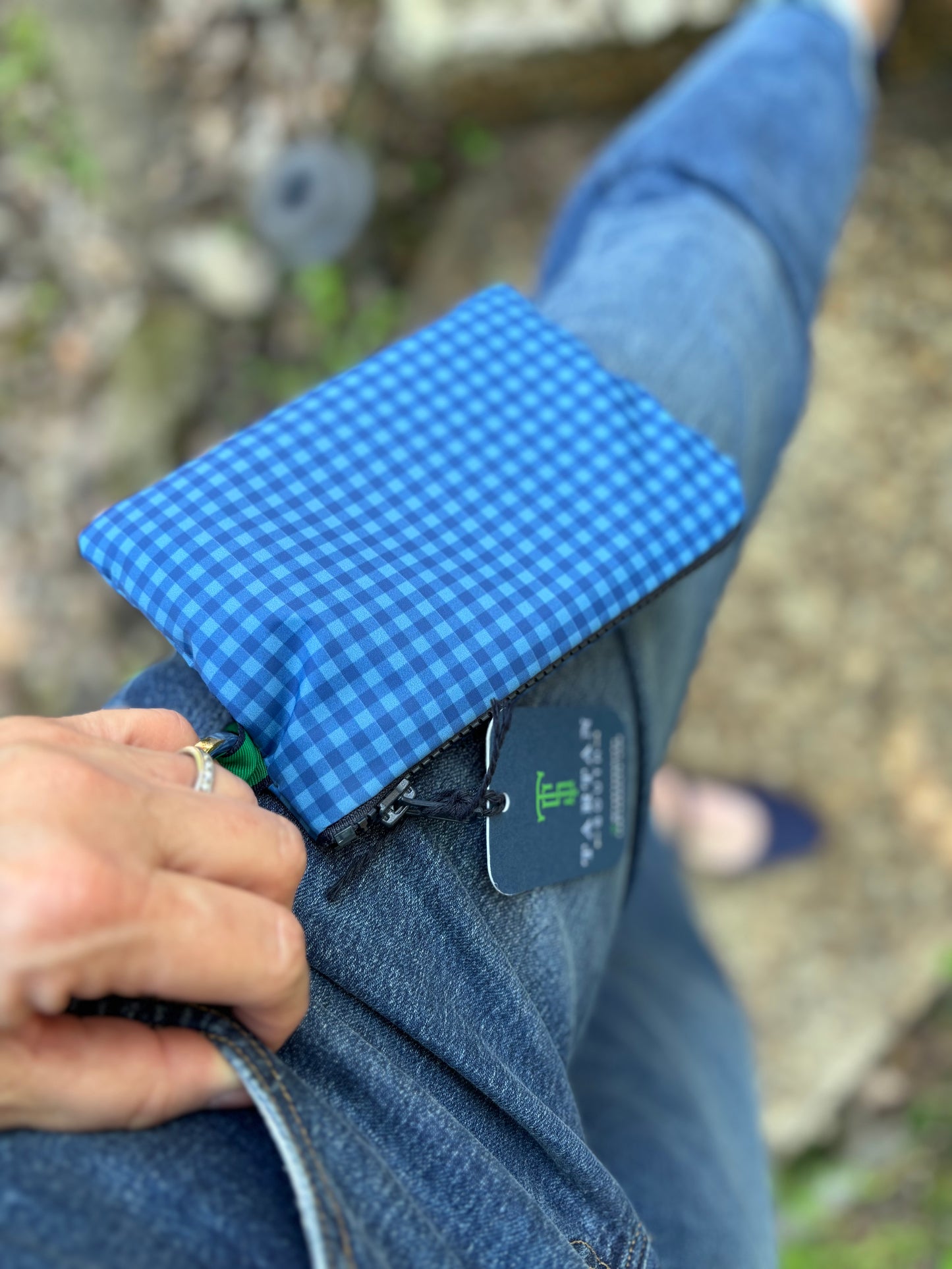 Summer Blue Gingham