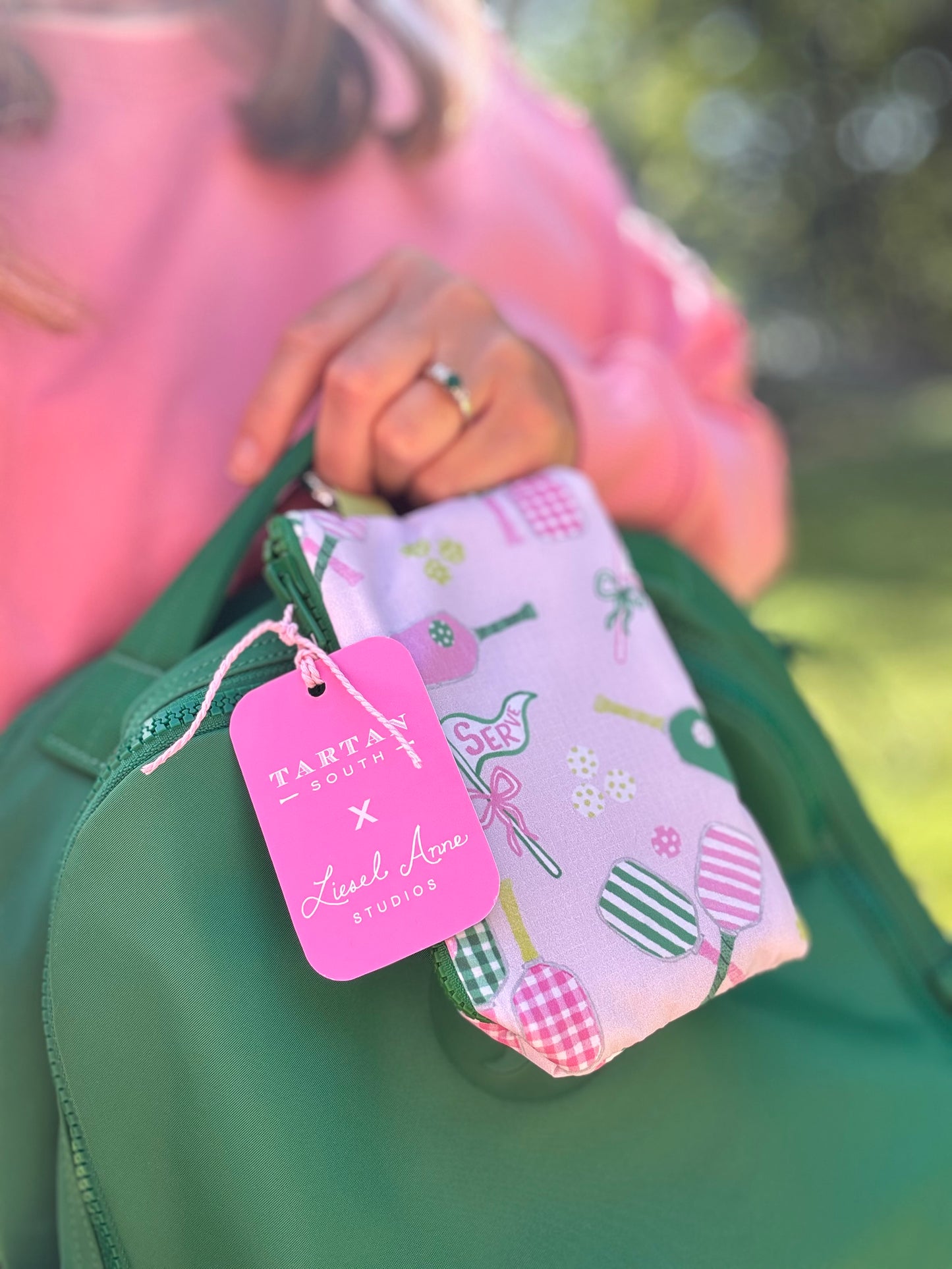 Mini Zip - Tartan South x Liesel Anne Studios Pickleball Collaboration