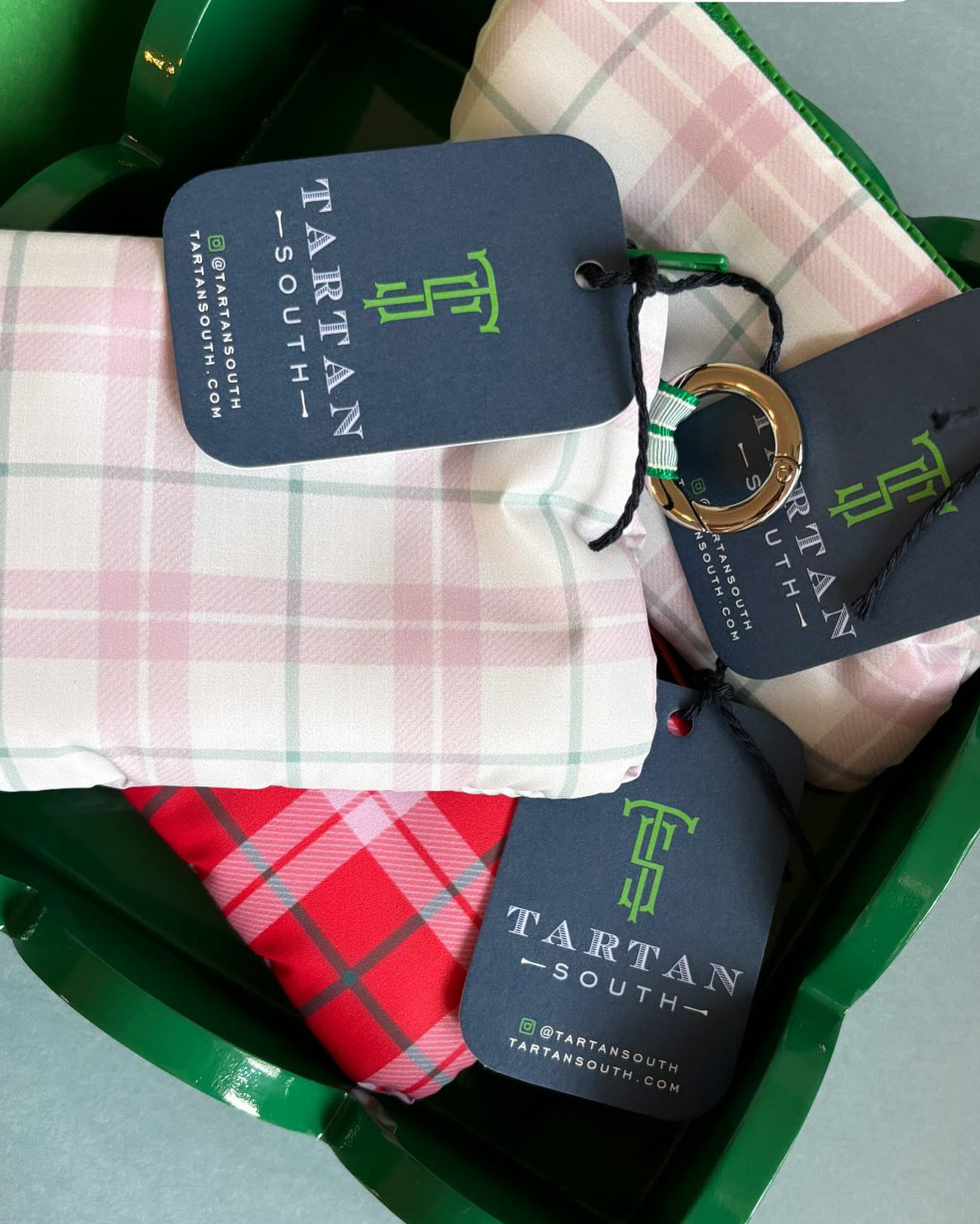 Tartan Holiday Pouch