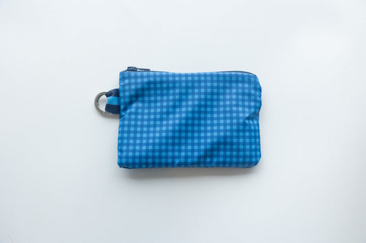 Medium Zip - Summer Blue