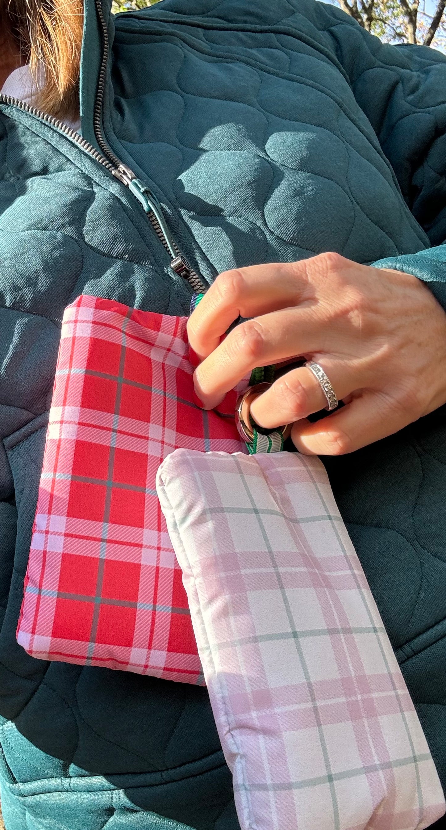 Tartan Holiday Pouch