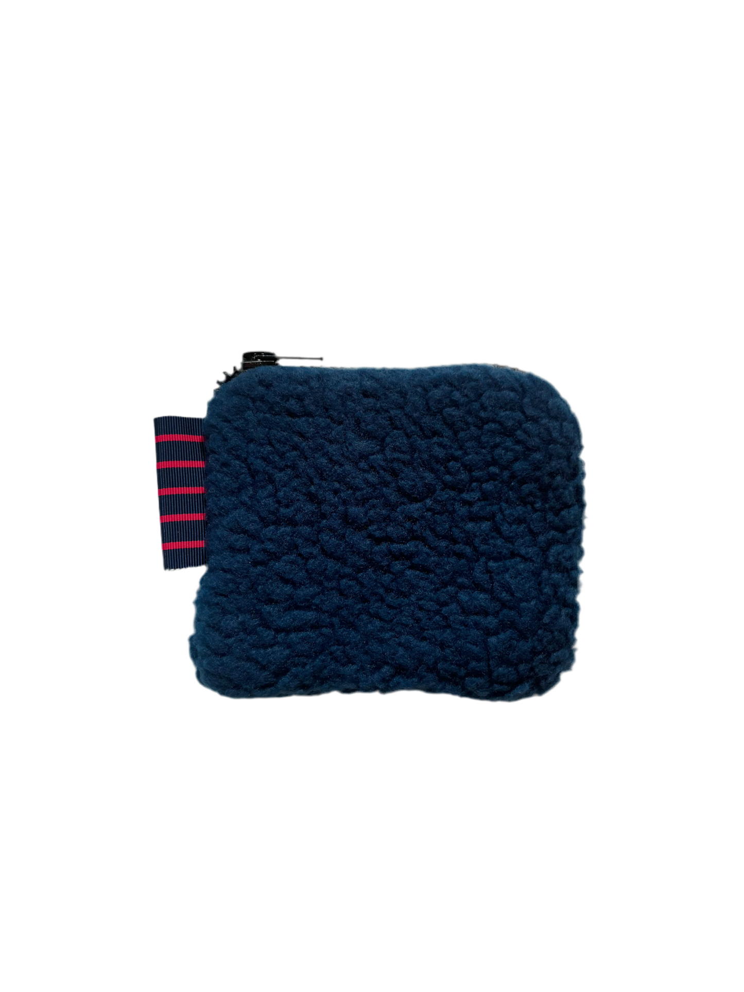 Navy Sherpa Pouch