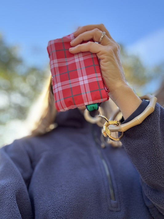 Tartan Holiday Pouch